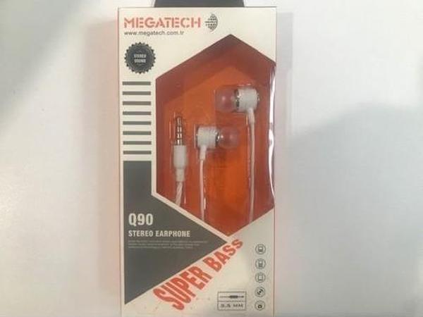 Q90 Beyaz Mikrofonlu Kulaklık - Image 1