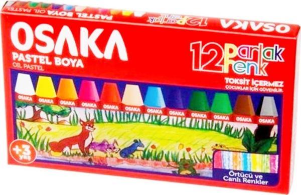Osaka Pastel Boya 12 Renk - Image 1