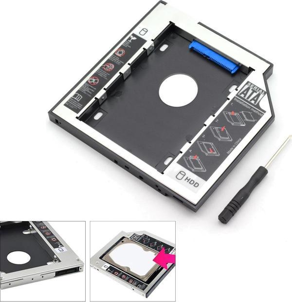 Gab-Hc95 Notebook Kızak Kutu Hdd Ssd 9.5Mm Sata Gabble - Image 1