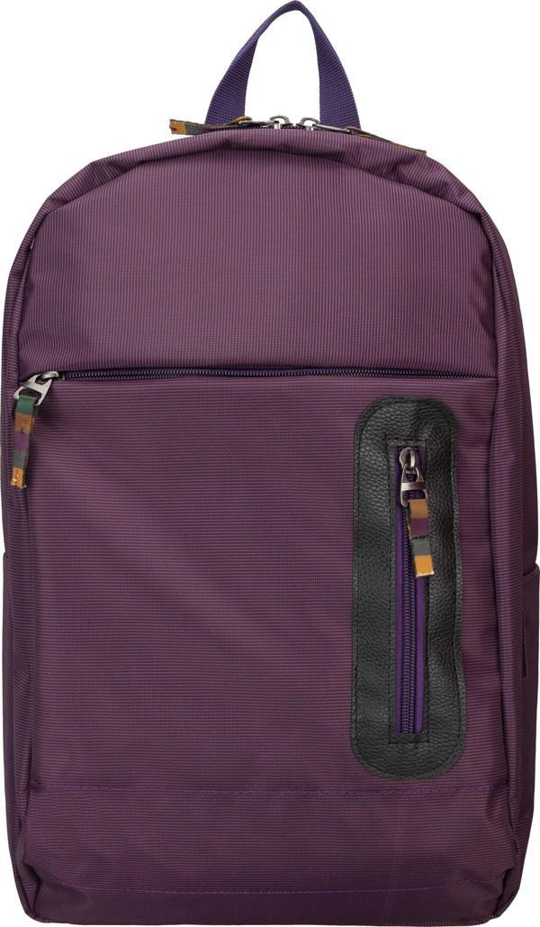 Castelo 15.6" Notebook Sırt Çantası Mürdüm Rengi - Image 1