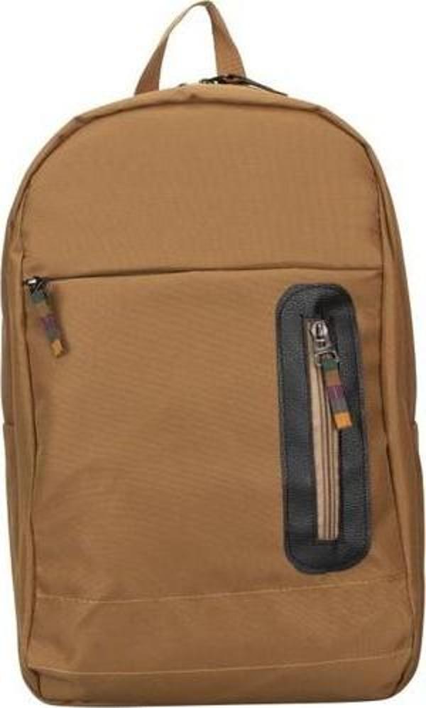 Castelo 15.6" Notebook Sırt Çantası Taba Rengi - Image 1