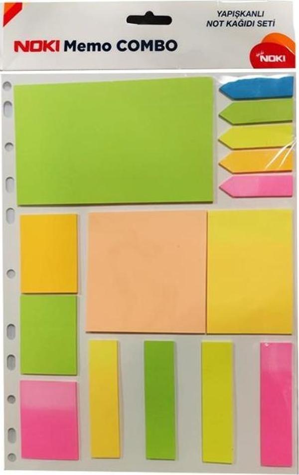 Noki Memo Combo Yapışkanlı Not Kağıdı Seti 12700 - Image 1