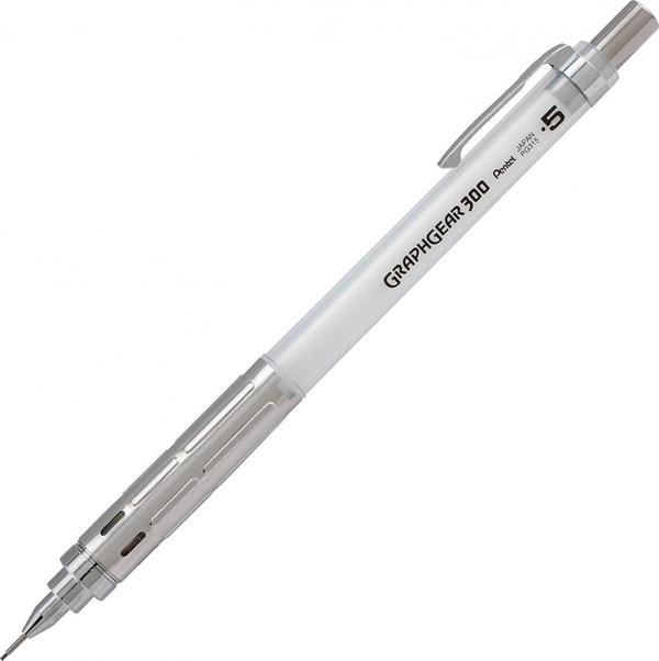 Pentel GraphGear 300 0.5 mm Mekanik Kurşun Kalem - Beyaz - Image 1