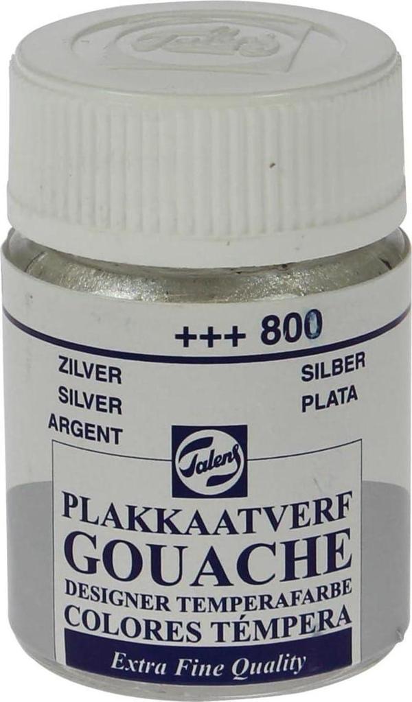 Talens Gouache Jar 16ml Guaj Boya Silver / 800 - Image 1