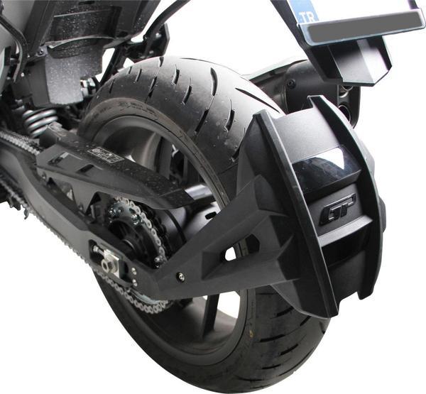 GP Kompozit Honda NT 1100 2022-2023 Uyumlu Arka Çamur Sıyırıcı Siyah - Image 1