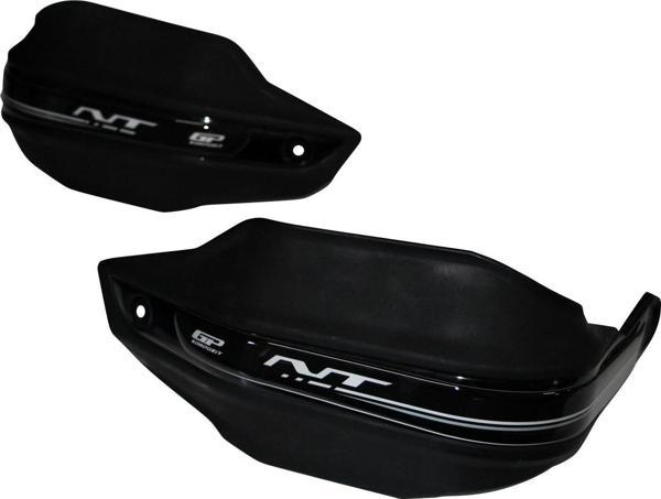GP Kompozit Honda NT 1100 2022-2023 Uyumlu Plastik Elcik Koruma Siyah - Image 1