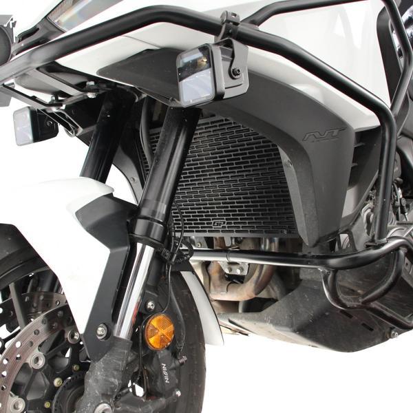 GP Kompozit Honda NT 1100 2022-2023 Uyumlu Radyatör Koruma Siyah - Image 1