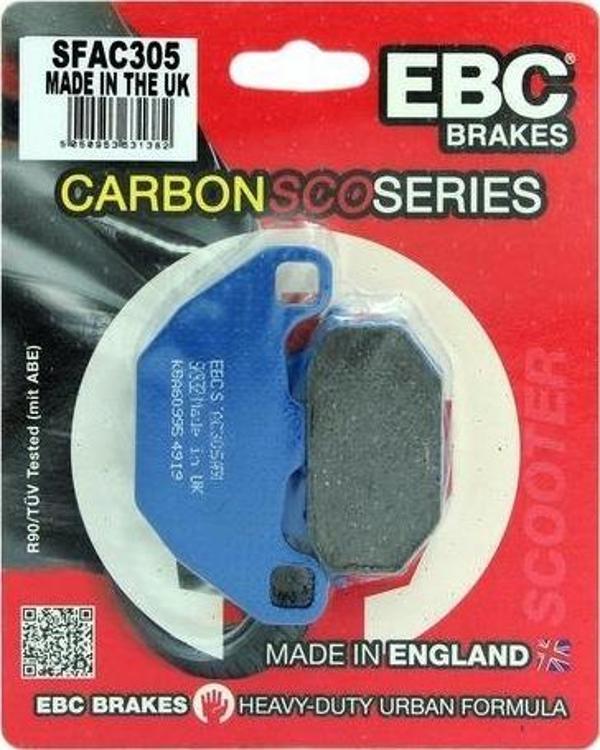 Ebc Sfac305 2005-2015 Kymco People S 200 Uyumlu Ön Fren Balatası Karbon Balata - Image 1
