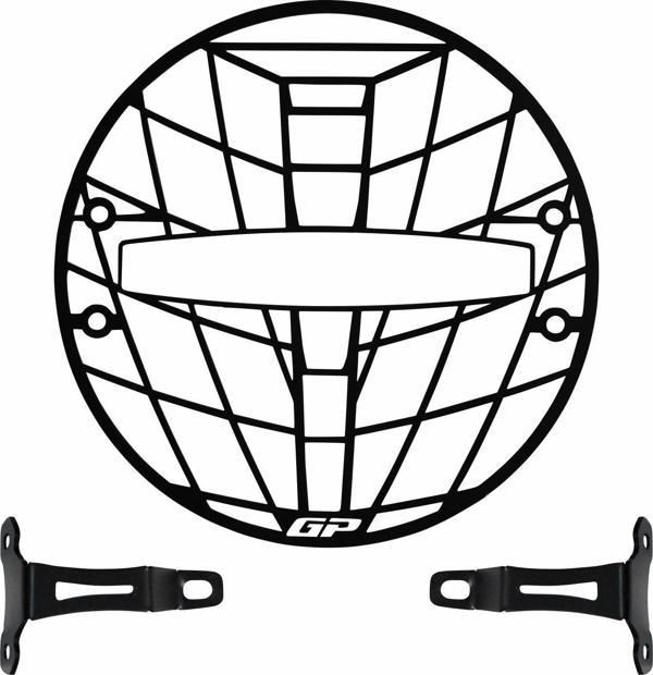 GP Kompozit Husqvarna Svartpilen 125/250/401/701 2020-2023 Uyumlu Far Koruma Siyah - Image 1