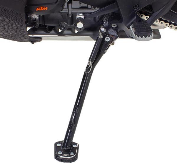 GP Kompozit KTM 790 / 890 ADV 2021-2023 Uyumlu Ayak Genişletme Siyah - Image 1