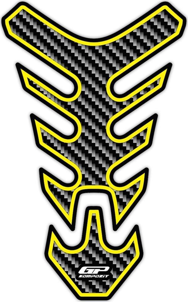 GP Kompozit Suzuki V-Strom 250 2017-2020 Uyumlu Tank Pad Seti Sarı - Image 1