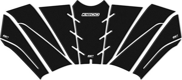 GP Kompozit BMW K 1600 2017-2023 Uyumlu Tank Pad Seti Karbon - Image 1