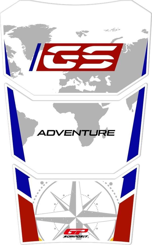 GP Kompozit BMW R 1200 GS / R 1250 GS ADV 2013-2023 Uyumlu Tank Pad Mavi - Image 1