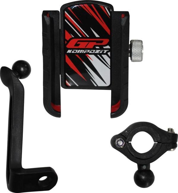GP Kompozit Universal Ayarlanabilir Telefon Tutucu Siyah - Image 1