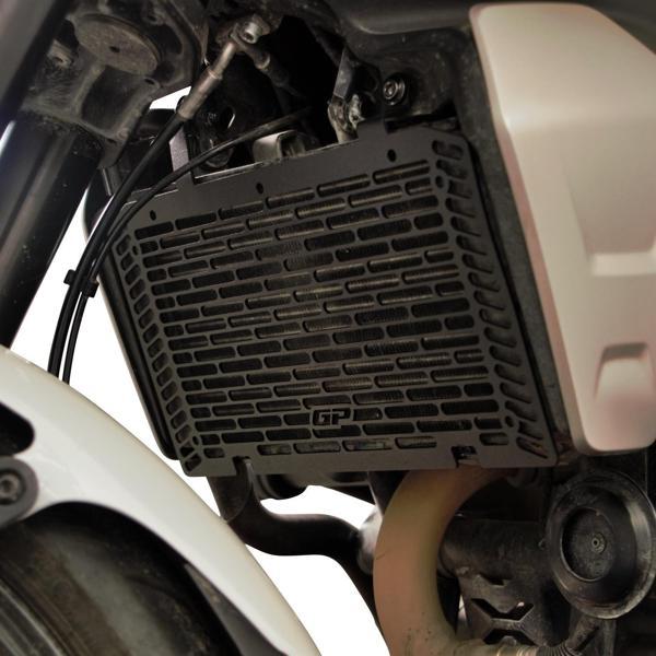 GP Kompozit CF Moto 250 CL-X 2022-2023 Uyumlu Radyatör Koruma Siyah - Image 1