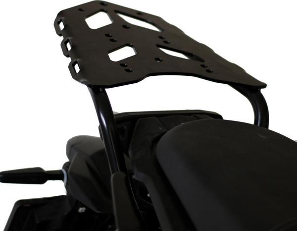 GP Kompozit Yamaha MT-07 Tracer 2016-2023 Uyumlu Arka Çanta Demiri Siyah - Image 1