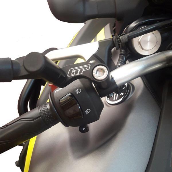 GP Kompozit Yamaha MT-25 2015-2023 Uyumlu Ayna Genişletme Siyah - Image 1