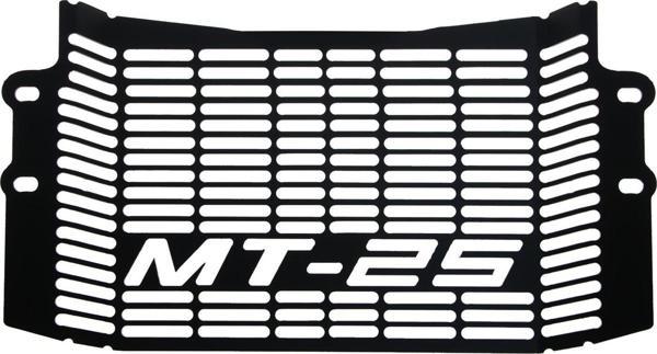 GP Kompozit Yamaha MT-25 2020-2023 Uyumlu Radyatör Koruma Siyah - Image 1