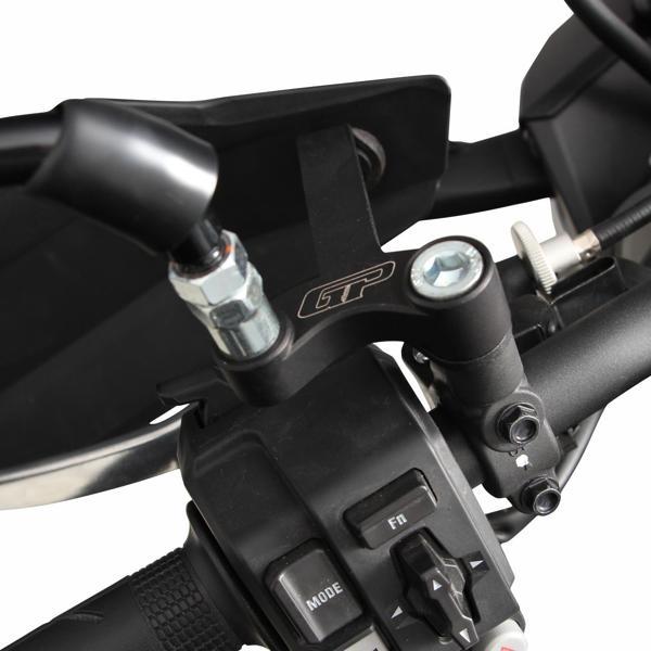 GP Kompozit Honda CB750 Hornet 2023 Uyumlu Ayna Genişletme Siyah - Image 1