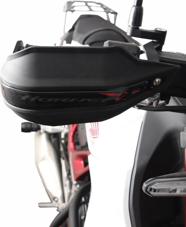 GP Kompozit Honda CB750 Hornet 2023 Uyumlu Plastik Elcik Koruma Siyah - Image 1