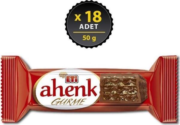 Ahenk Gurme Gofret 50 gr x 18 Adet - Image 1