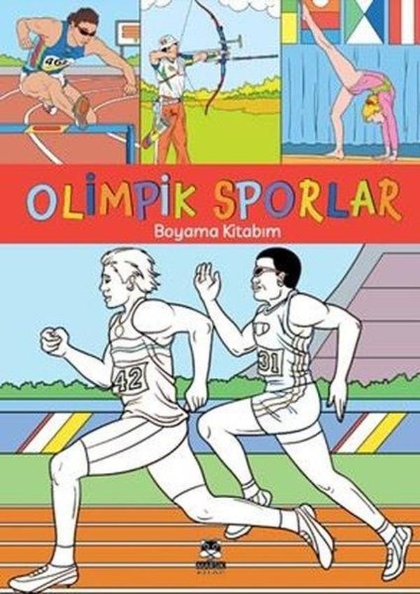 Olimpik Sporlar Boyama Kitabım - Marsık Kitap - Image 1