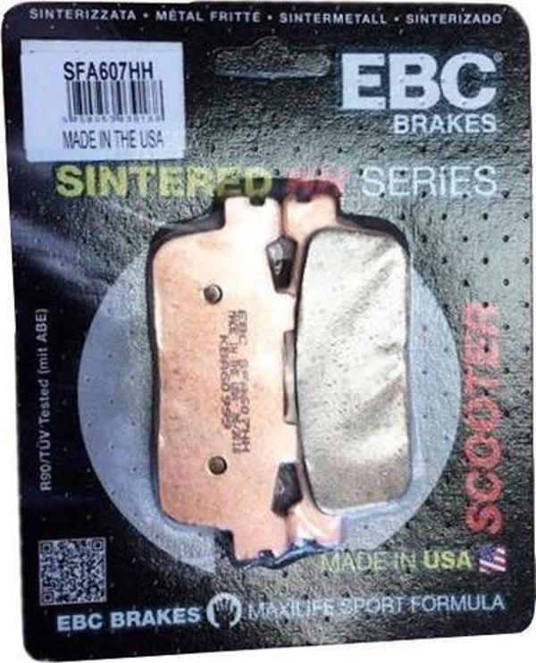 Ebc Sfa607hh 2005-2008 Kymco Xciting 250i Uyumlu Arka Fren Balatası Sinterli Balata - Image 1