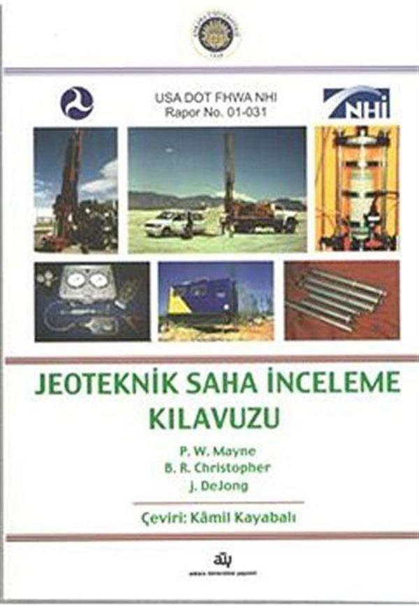 Jeoteknik Saha İnceleme Kılavuzu - Ankara Üniversitesi Yayınevi - Image 1