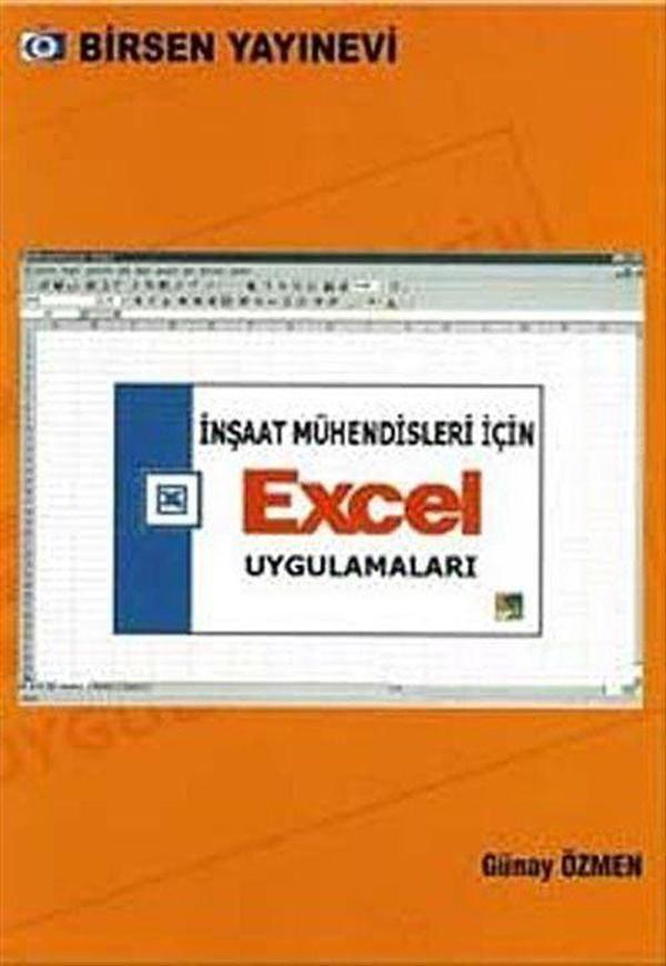 İnşaat Mühendisleri İçin Excel Uygulamaları - Birsen Yayınevi - Image 1