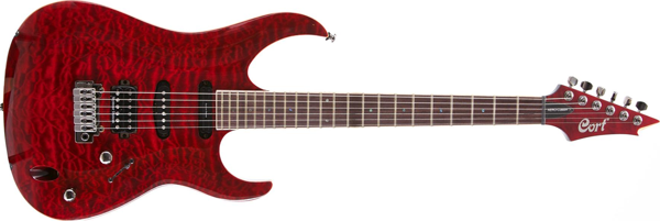 CORT AERO-CUSTOM BC ELEKTRO GİTAR CUSTOM, VİŞNE ÇÜRÜĞÜ, (S-S-H) - Image 1