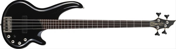CORT CR41BK BAS GİTAR CURBOW, SİYAH, Bartolini MK1-4 - Image 1