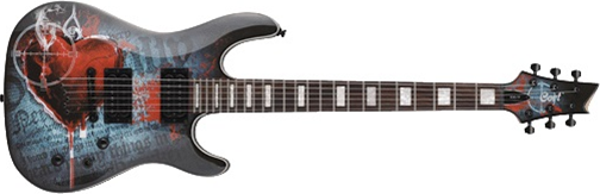 CORT KX5TFBK ELEKTRO GİTAR-KATANA,TF DESENLİ SİYAH - Image 1