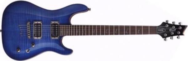 CORT KXCUSTOMBB ELEKTRO GİTAR CUSTOM, MAVİ BURST, Seymour Duncan S - Image 1