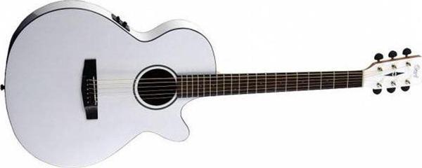 CORT SFX1FAW ELEKTRO AKUSTİK CUTAWAY GİTAR, KUTUP BEYAZI, Fishm - Image 1