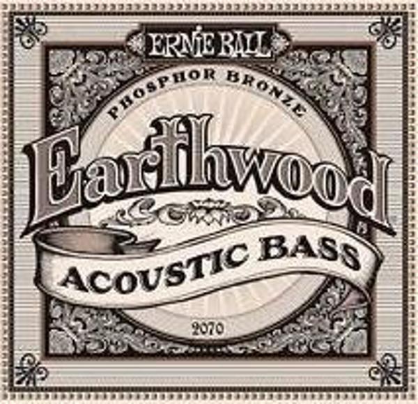 Ernie Ball P02070 Earthwood Bronze 45-95 Akustik Bas Gitar Teli - Image 1