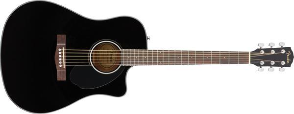 Fender CD-60SCE WN BLK - Image 1