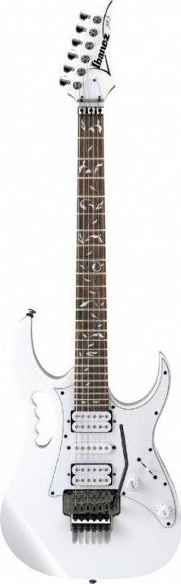 IBANEZ JEM JR-WH Steve Vai Jem Junior - Quantum HSH Beyaz Elektro Gitar - Image 1