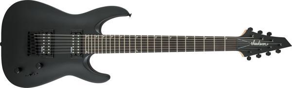 Jackson JS22-7 DKAM Dinky AH SBLK - Image 1