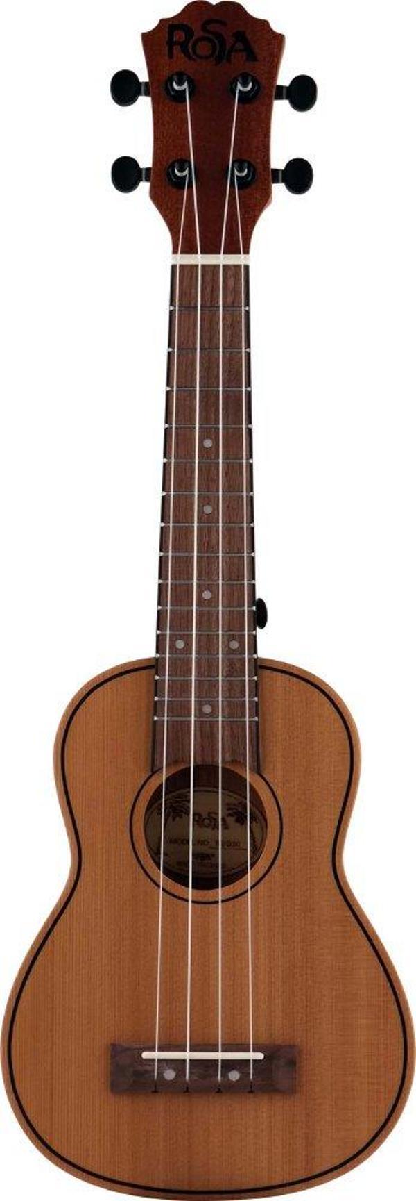 ROSA RUD30 İnce Kasa Soprano Ukulele - Image 1