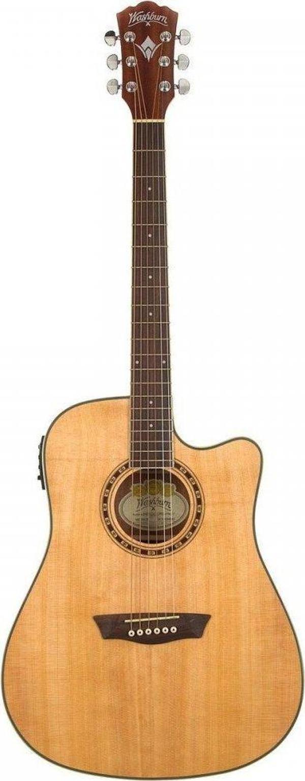 Washburn WD7SCE Harvest Elektro Akustik Gitar - Image 1