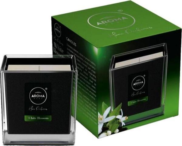 Aroma Home Black Series Kokulu Mum White Blossom  155gr. - Image 1
