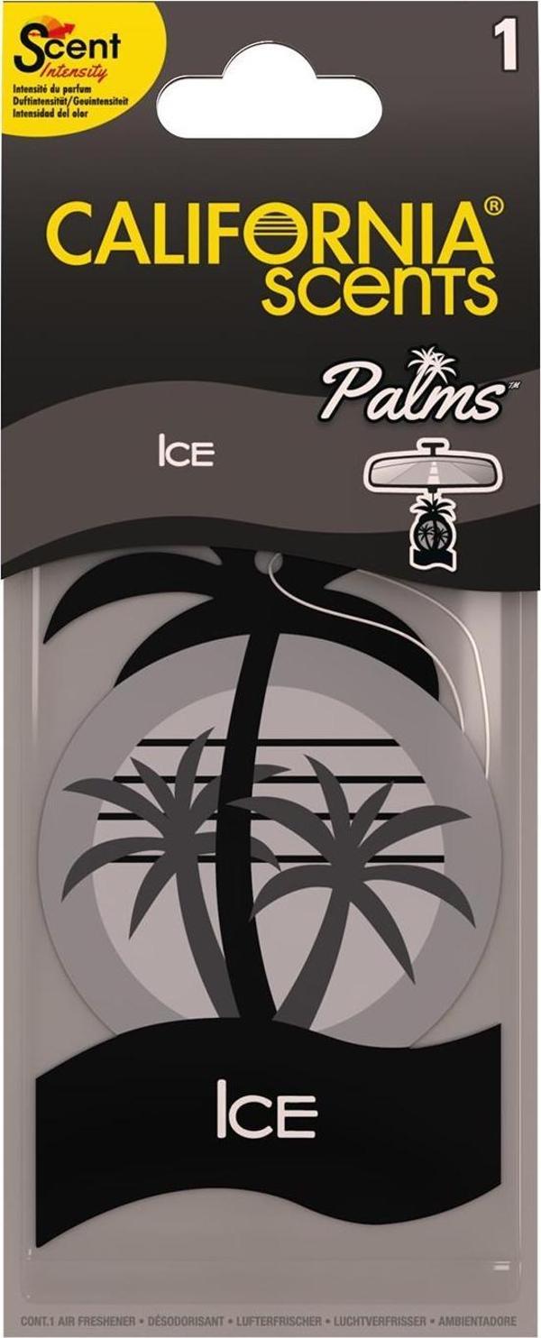 California Scents Palms Ice Sandal Ağacı, Bergamot ve Limon Bileşimli Asma Koku  - Image 1