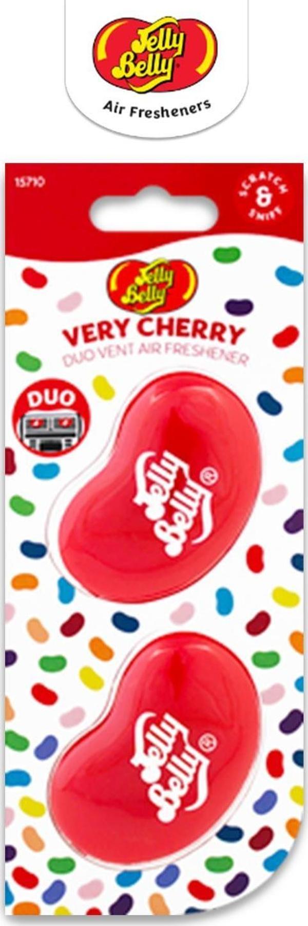 Jelly Belly DuoVent Kalotifer Geçme Koku VeryCherry 14gr. Muz, Vanilya, Kiraz Aromalı - Image 1