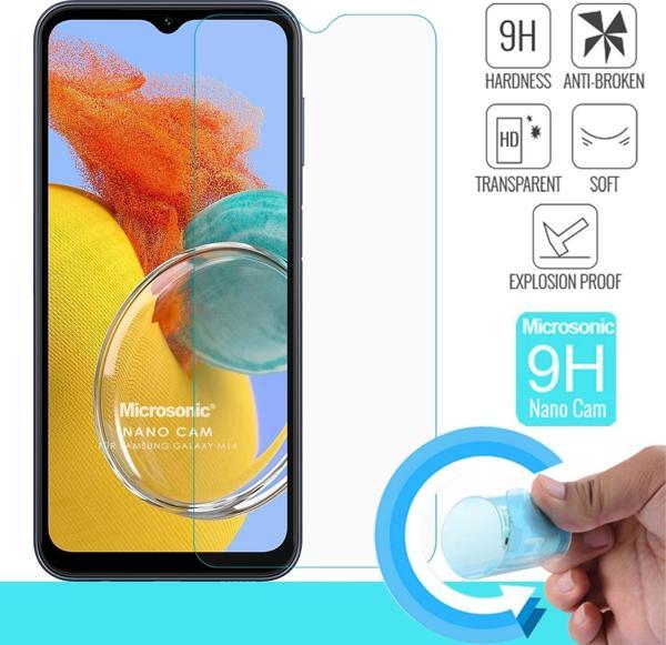 Microsonic Samsung Galaxy M14 Nano Glass Cam Ekran Koruyucu - Image 1