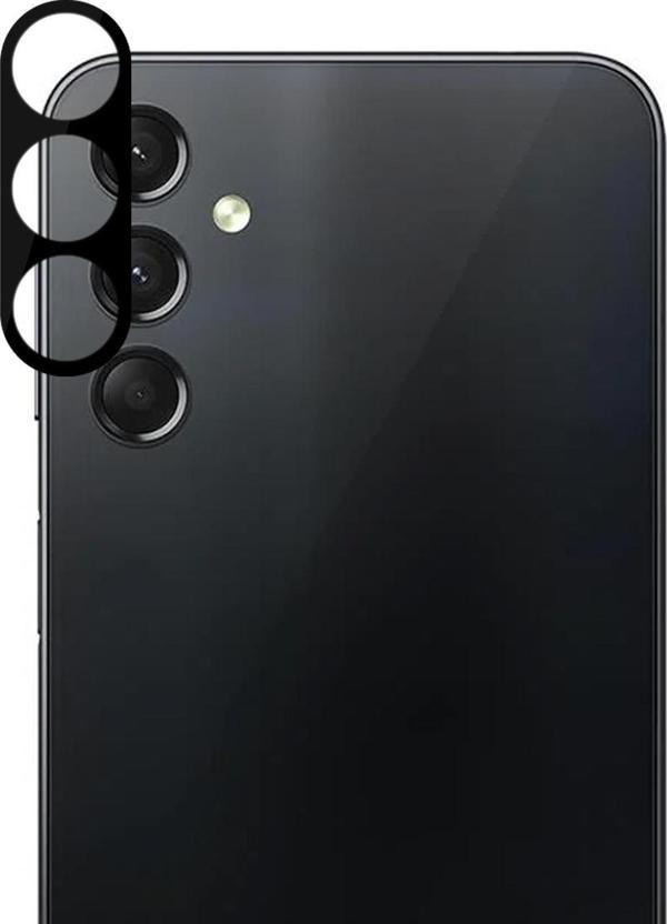 Microsonic Samsung Galaxy A24 Kamera Lens Koruma Camı V2 Siyah - Image 1