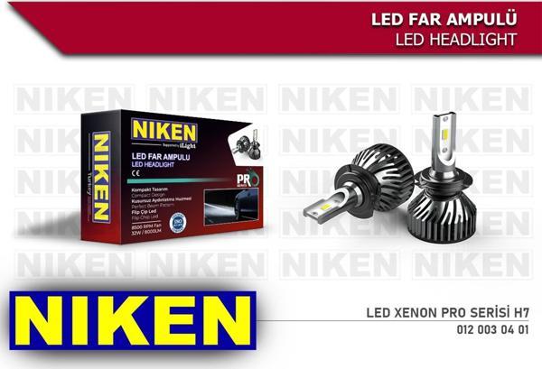 Niken Far Ampulü Led Xenon Pro Serisi H7 - Image 1