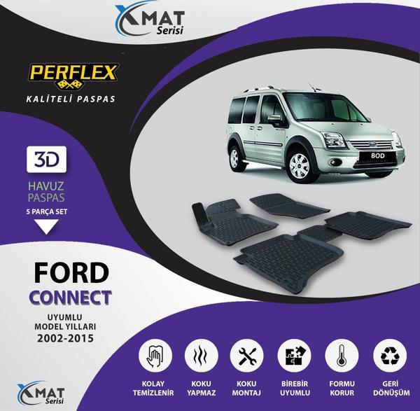 Perflex Paspas 3D Havuzlu X-Mat Connect 2002-2015 - Image 1