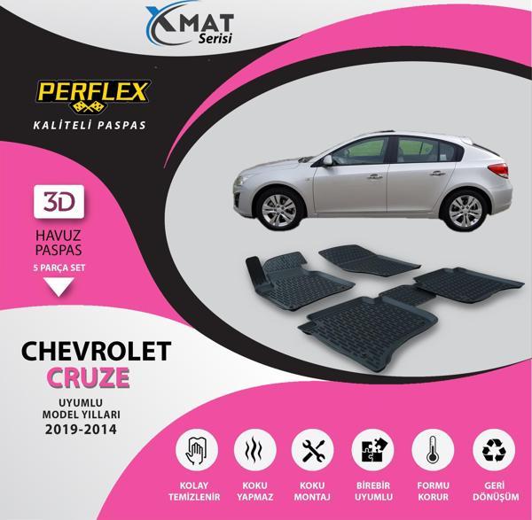 Perflex Paspas 3D Havuzlu X-Mat Cruze 2009-2014 - Image 1