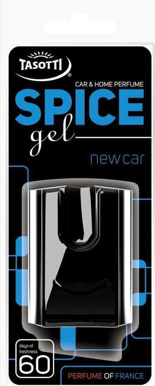 Tasotti Spice Gel (New Car) Sıfır Oto Esanslı Kalorifer Geçme Koku 8ml. - Image 1