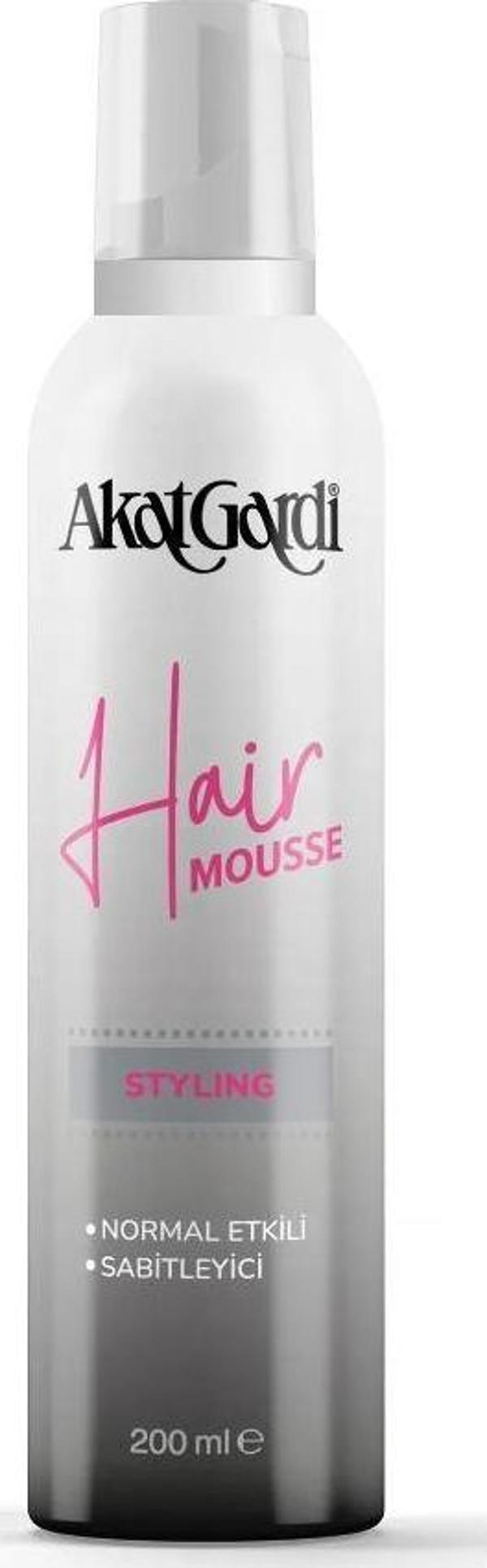 Akat Gardi Styling Normal Etkili Sabitleyici Saç Köpüğü 200ml - Image 1